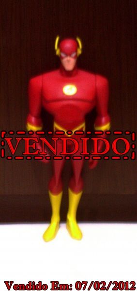 The Flash Importado 25cm [Raro] [Edição Liga Da Justiça] DC
